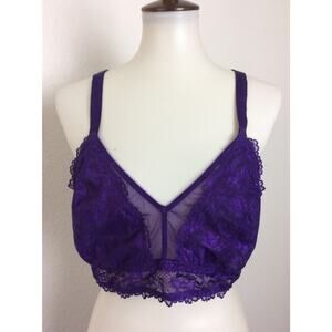 Savage x Fenty Lingerie Bra Wireless Metallic Lace